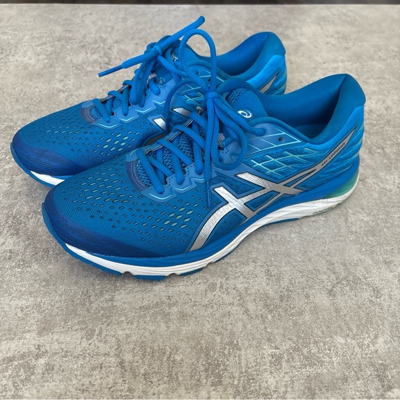 Shoes - ASICS Gel-Cumulus 21 Sneakers Womens US 12 Directoire‎ Blue Silver Shoes